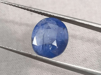 GSI Certified 5.68ct Deep Blue Sapphire - SMSGEMS 