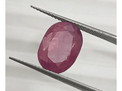 5.76ct Natural Untreated Ruby GSI Certified - SMSGEMS 