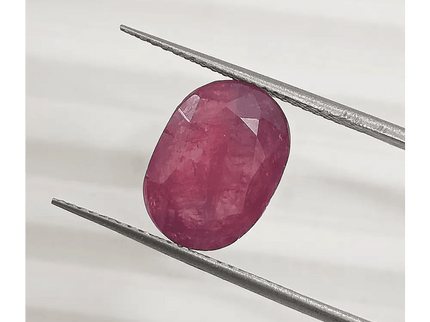 5.76ct Natural Untreated Ruby GSI Certified - SMSGEMS 