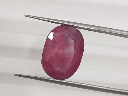 5.76ct Natural Untreated Ruby GSI Certified - SMSGEMS 