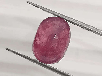 5.76ct Natural Untreated Ruby GSI Certified - SMSGEMS 