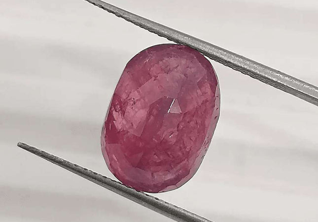 5.76ct Natural Untreated Ruby GSI Certified - SMSGEMS 