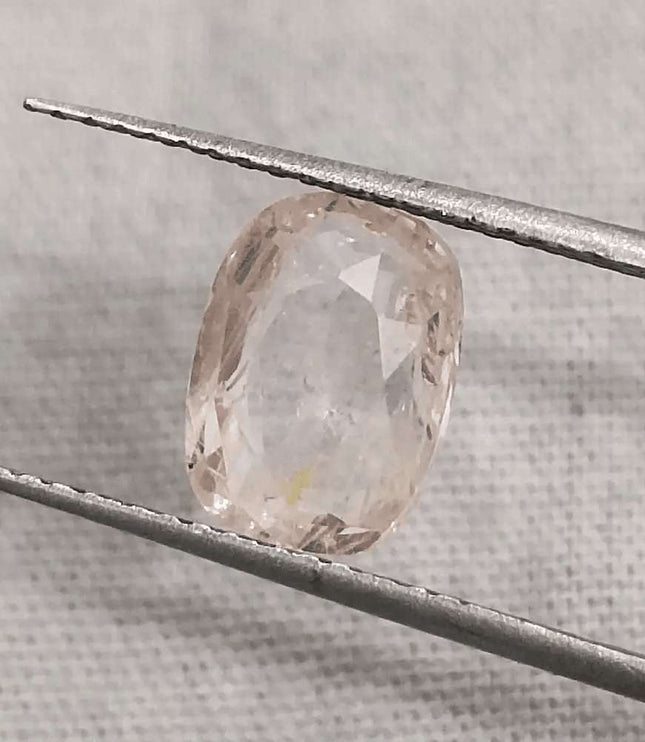 3.05ct IGI Certified Ceylon Padparadscha Sapphire - SMSGEMS 