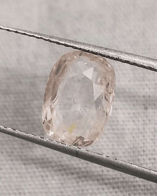 3.05ct IGI Certified Ceylon Padparadscha Sapphire - SMSGEMS 