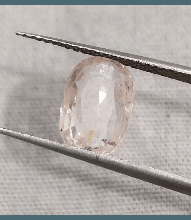 3.05ct IGI Certified Ceylon Padparadscha Sapphire - SMSGEMS 