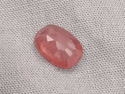 IGI Certified 3.29ct Padparadscha Sapphire, Natural Heated Gemstone - SMSGEMS 