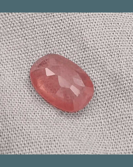 IGI Certified 3.29ct Padparadscha Sapphire, Natural Heated Gemstone - SMSGEMS 