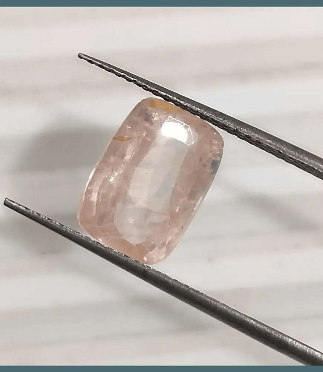 3.65ct IGI Certified Untreated Ceylon Padparadscha Sapphire - SMSGEMS 
