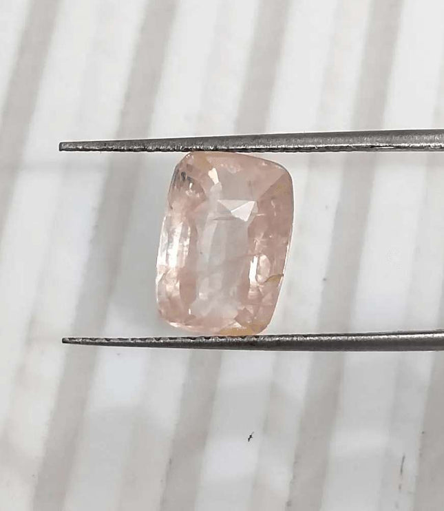 3.65ct IGI Certified Untreated Ceylon Padparadscha Sapphire - SMSGEMS 