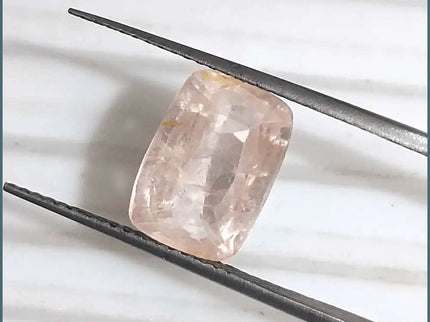 3.65ct IGI Certified Untreated Ceylon Padparadscha Sapphire - SMSGEMS 
