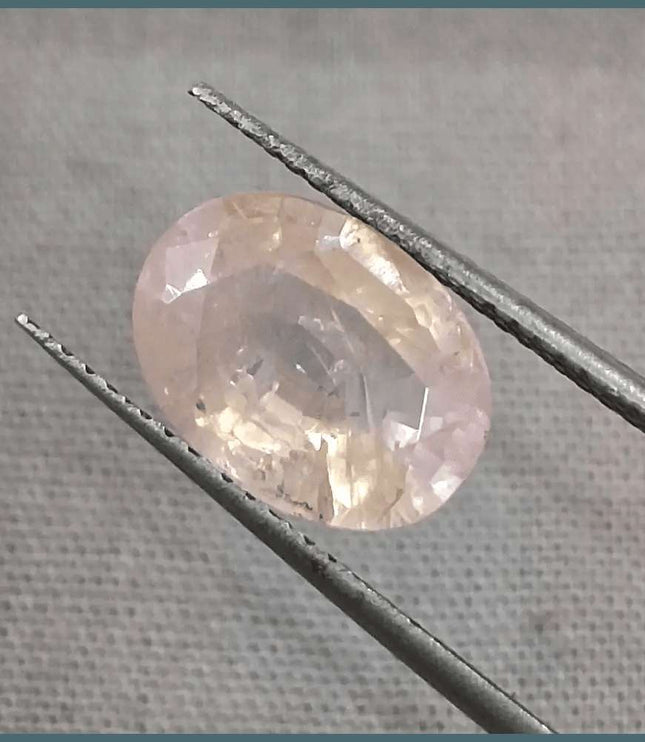 3.67ct IGI Certified Natural Untreated Padparadscha Sapphire - SMSGEMS 