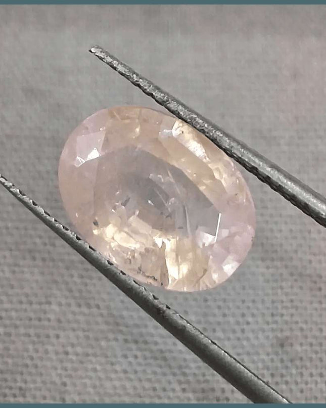 3.67ct IGI Certified Natural Untreated Padparadscha Sapphire - SMSGEMS 