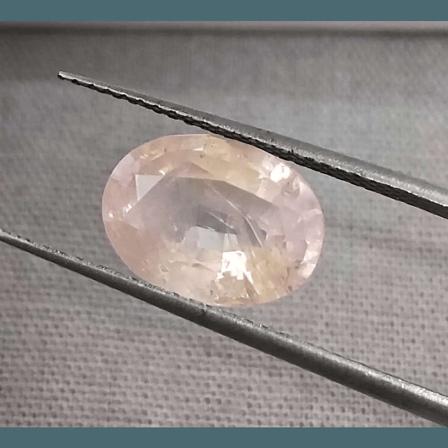 3.67ct IGI Certified Natural Untreated Padparadscha Sapphire - SMSGEMS 