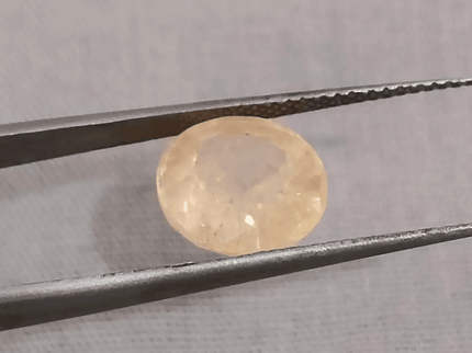 IGI Certified 4.48ct Padparadscha Sappire, Natural Untreated Gemstone - SMSGEMS 