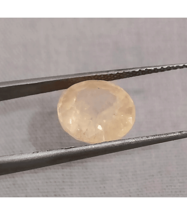 IGI Certified 4.48ct Padparadscha Sappire, Natural Untreated Gemstone - SMSGEMS 