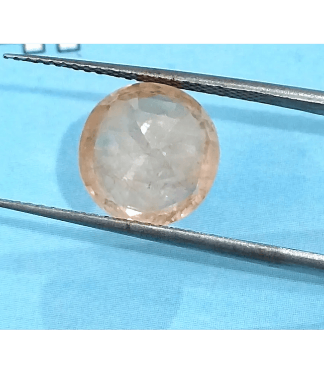 IGI Certified 4.48ct Padparadscha Sappire, Natural Untreated Gemstone - SMSGEMS 