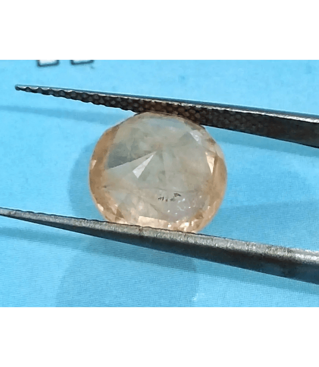 IGI Certified 4.48ct Padparadscha Sappire, Natural Untreated Gemstone - SMSGEMS 