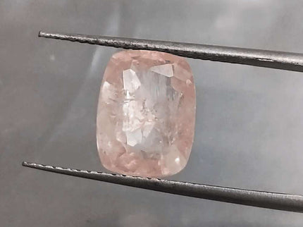 IGI Certified 4.90ct Padparadscha Sapphire, Natural untreated Gemstone - SMSGEMS 