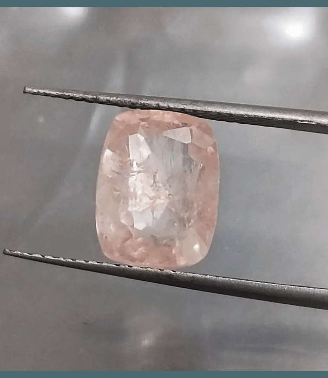 IGI Certified 4.90ct Padparadscha Sapphire, Natural untreated Gemstone - SMSGEMS 