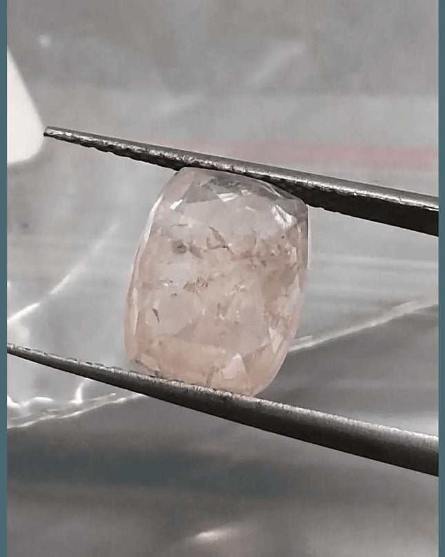 IGI Certified 4.90ct Padparadscha Sapphire, Natural untreated Gemstone - SMSGEMS 