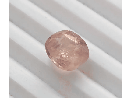 IGI Certified 5.44ct Padparadscha Cushion Cut Ceylon Sapphire, Natural Earth Mined untreated Gemstone - SMSGEMS 
