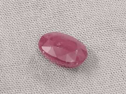 5.56ct African Ruby Natural Untreated Loose Ruby IGI Certified - SMSGEMS 