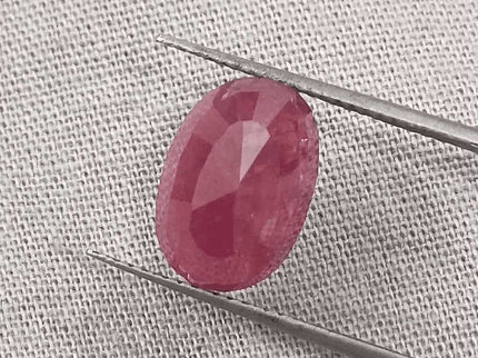 5.56ct African Ruby Natural Untreated Loose Ruby IGI Certified - SMSGEMS 
