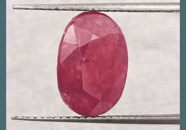 5.56ct African Ruby Natural Untreated Loose Ruby IGI Certified - SMSGEMS 