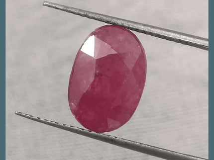 5.56ct African Ruby Natural Untreated Loose Ruby IGI Certified - SMSGEMS 