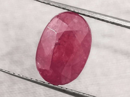 5.56ct African Ruby Natural Untreated Loose Ruby IGI Certified - SMSGEMS 