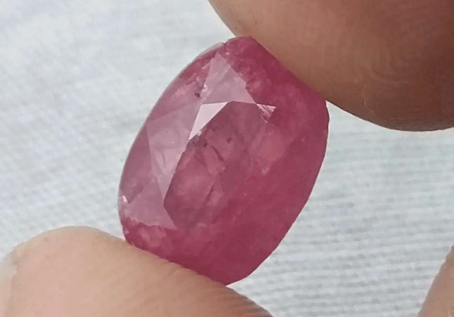 5.56ct African Ruby Natural Untreated Loose Ruby IGI Certified - SMSGEMS 