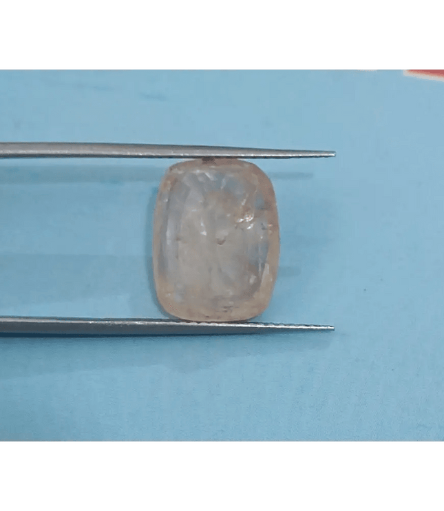 IGI Certified 6.38ct Padparadscha Sapphire, Natural Untreated Gemstone - SMSGEMS 