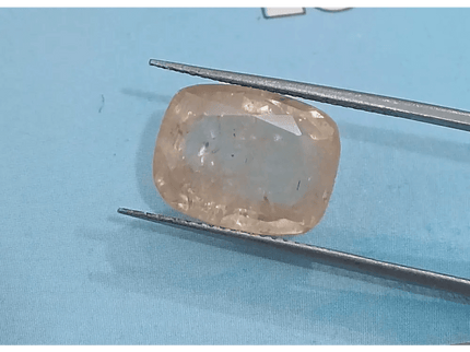 IGI Certified 6.38ct Padparadscha Sapphire, Natural Untreated Gemstone - SMSGEMS 