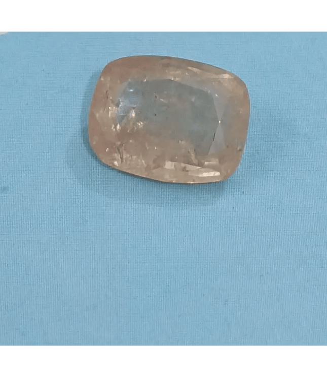 IGI Certified 6.38ct Padparadscha Sapphire, Natural Untreated Gemstone - SMSGEMS 