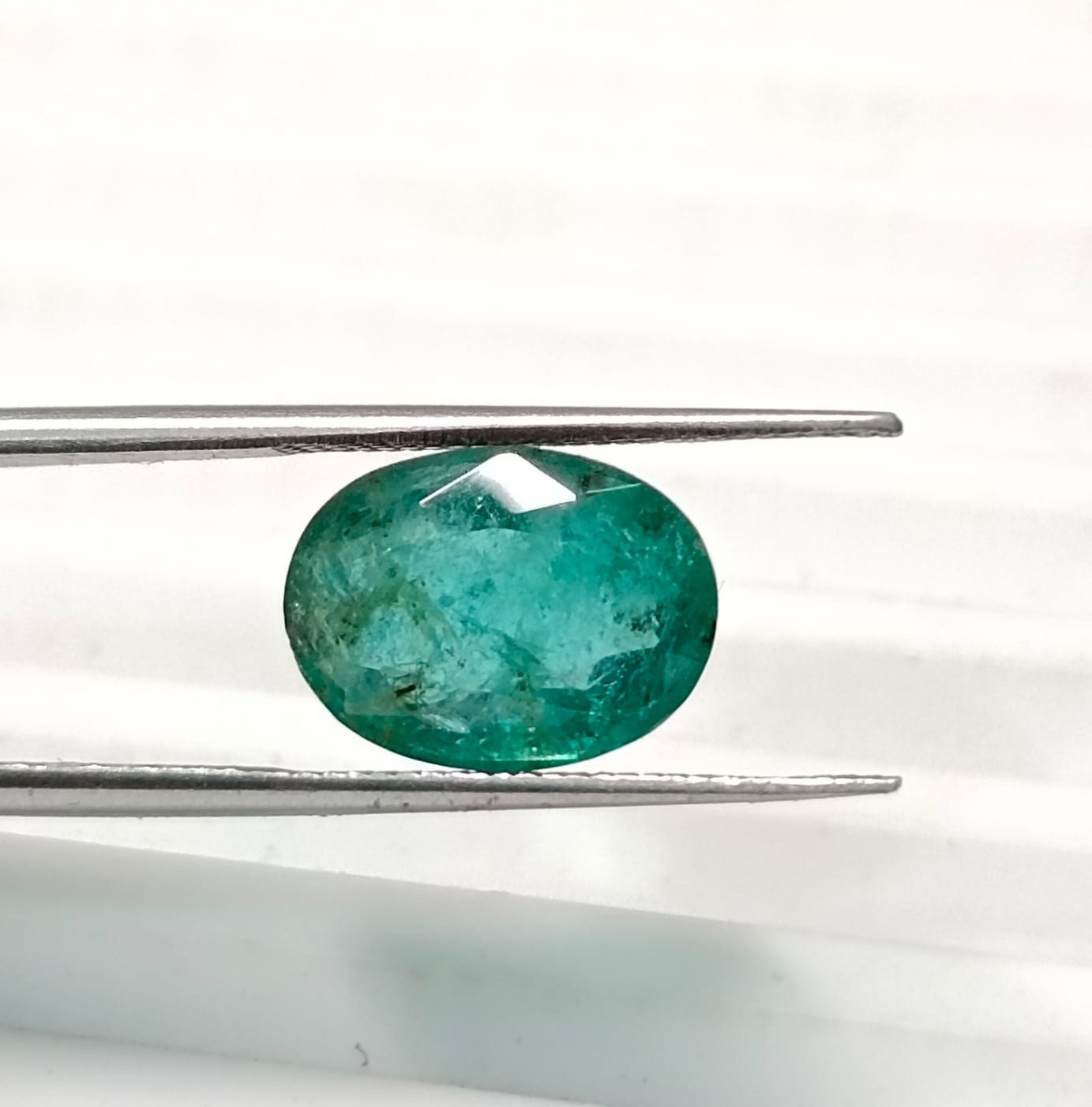 Certified 3.73ct  Emerald, 100% Natural Gem