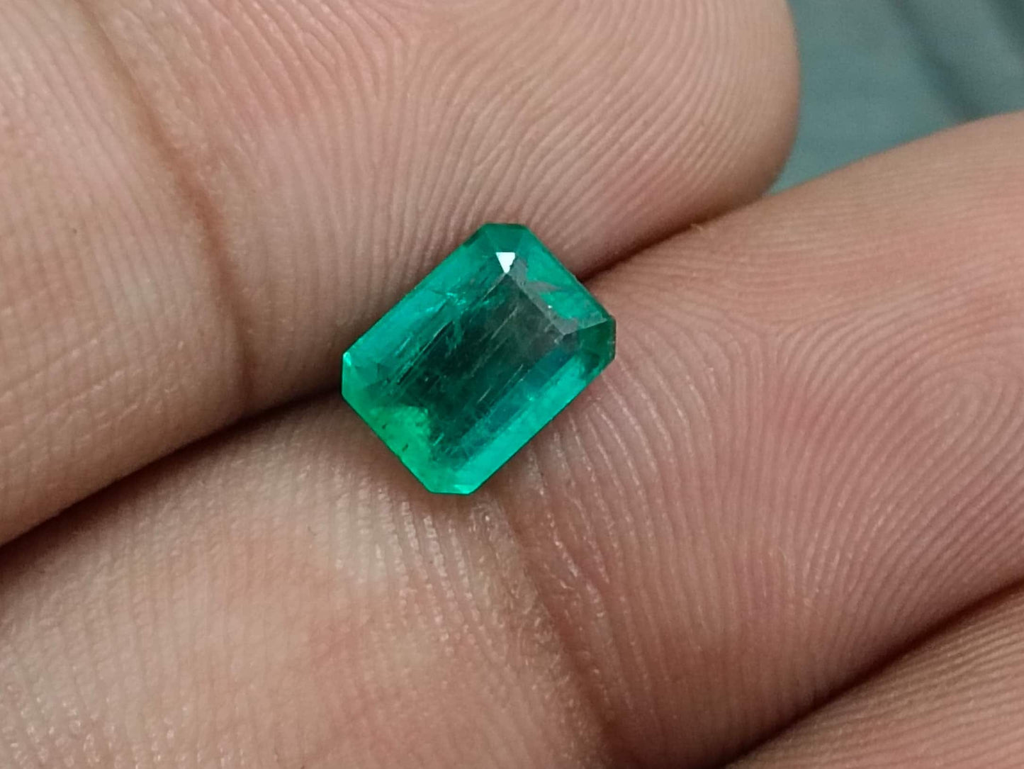 1.22ct Zambian Emerald, 100% Natural Gem