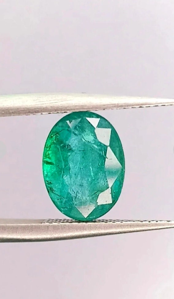 2.47ct IGI Certified Zambian Emerald, 100% Natural Emerald