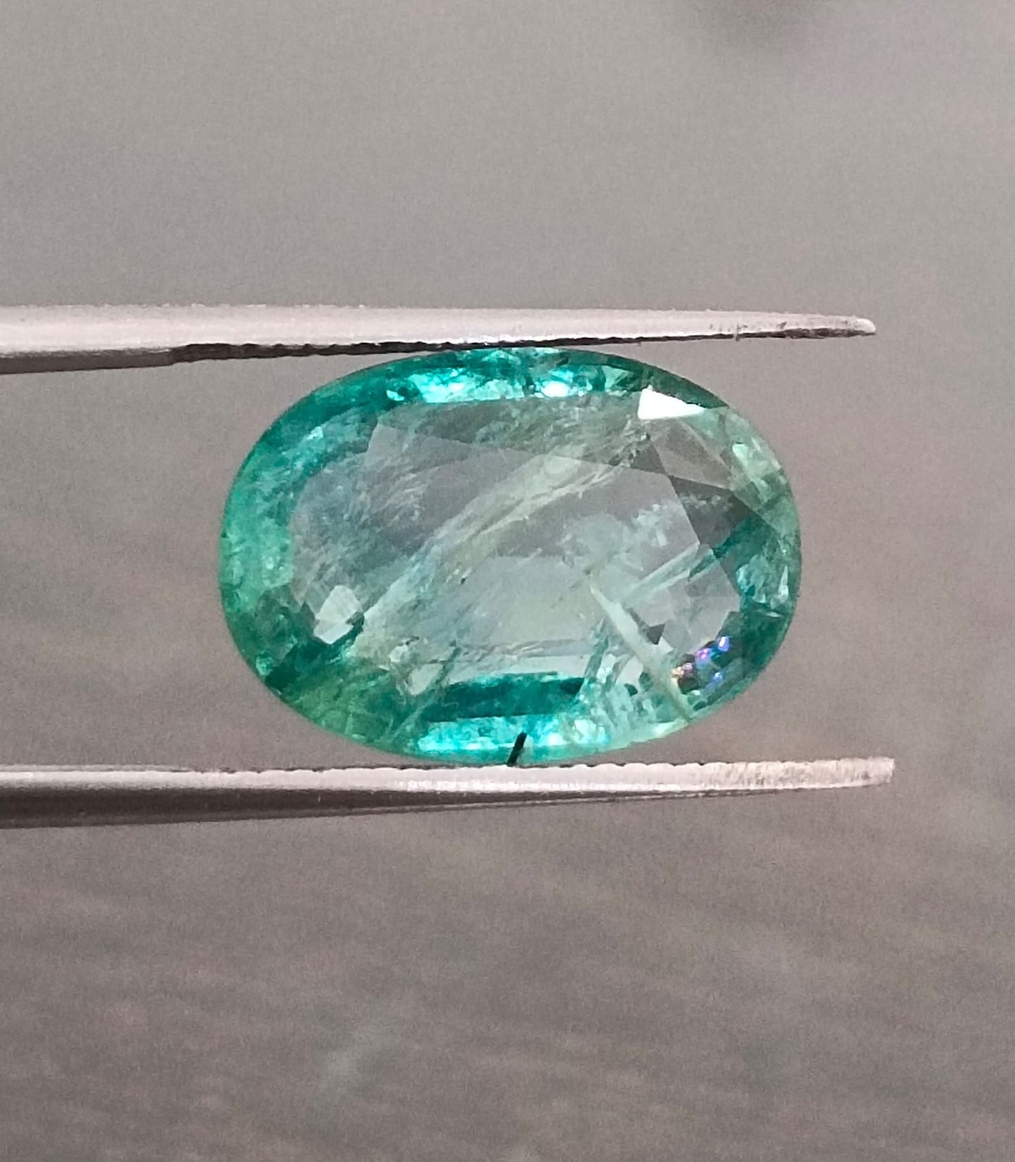 4.15ct  Certified Zambian Emerald, 100% Natural Gem