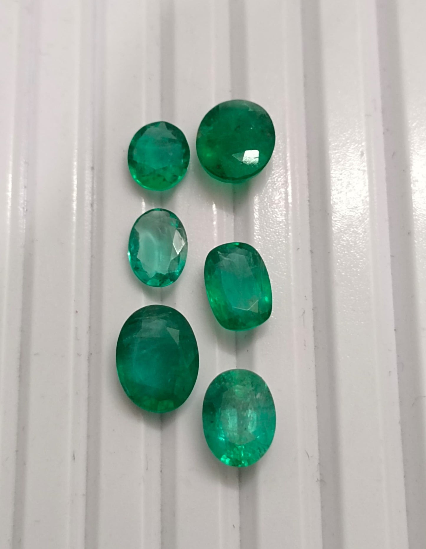 6.65ct Zambian Emerald Parcel, 100% Natural Gems