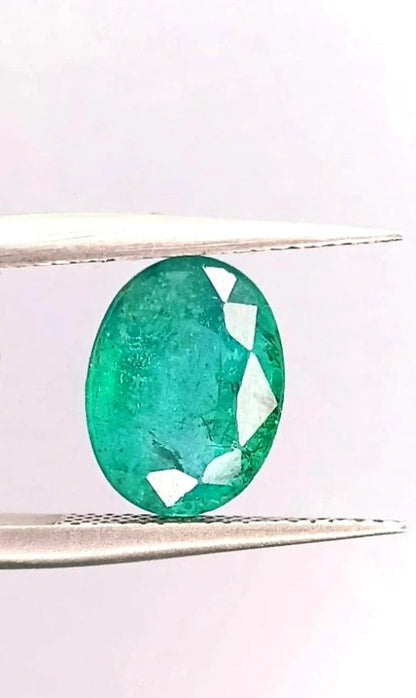 2.47ct IGI Certified Zambian Emerald, 100% Natural Emerald