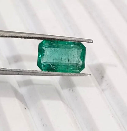 1.67ct Zambian Emerald, 100% Natural Gem