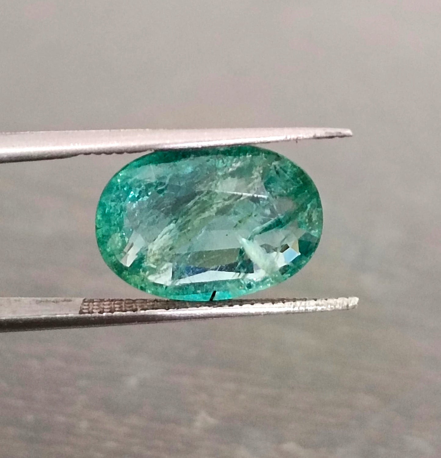 4.15ct  Certified Zambian Emerald, 100% Natural Gem