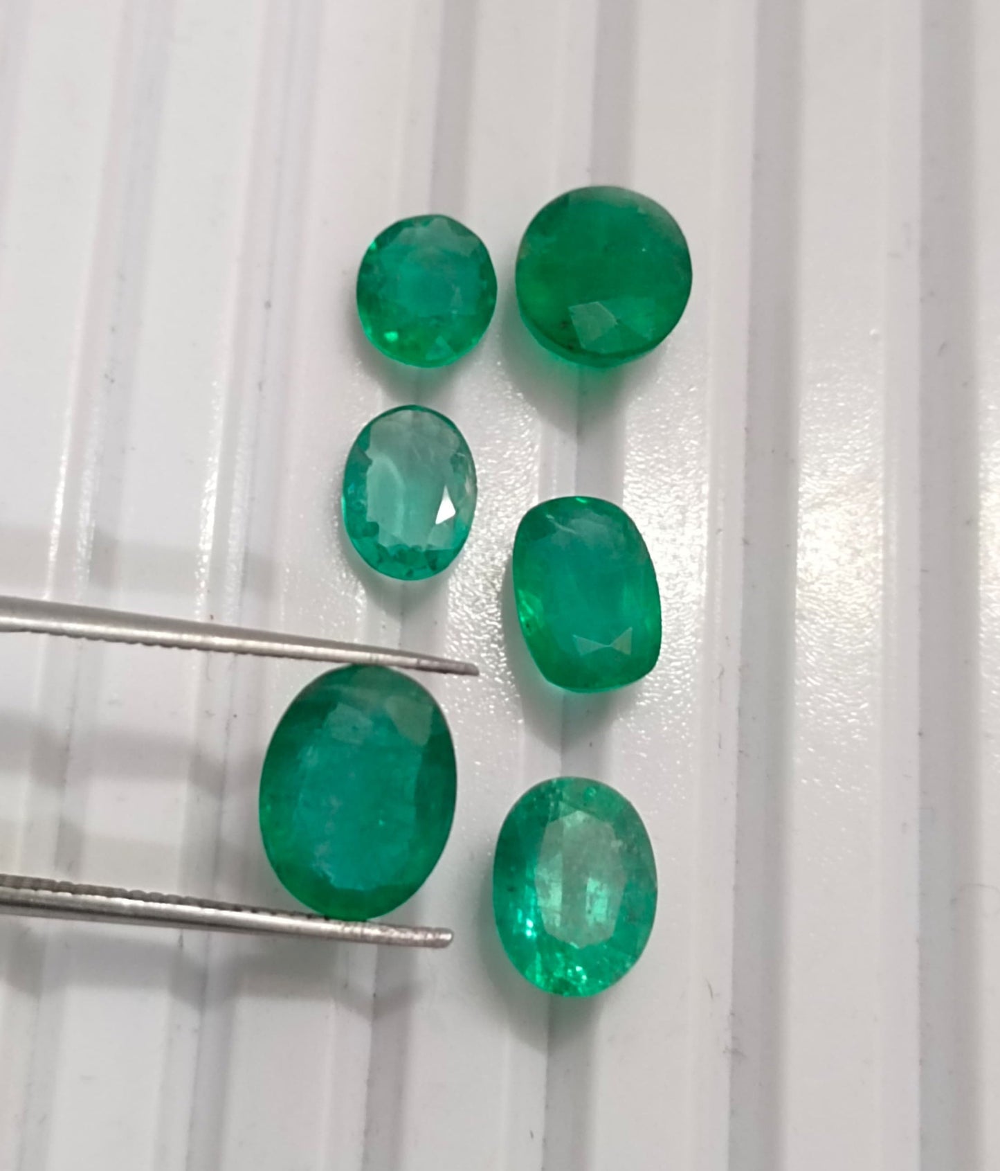 6.65ct Zambian Emerald Parcel, 100% Natural Gems