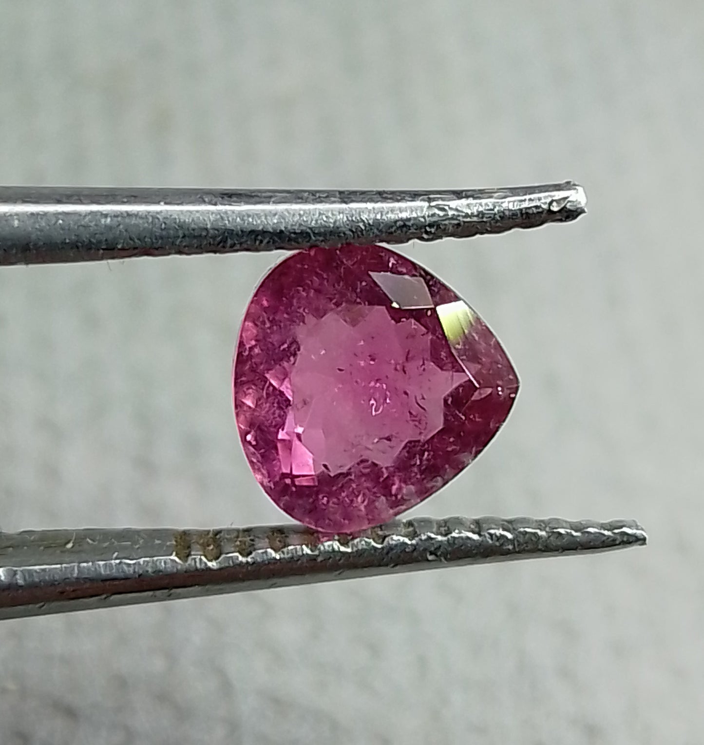 1.29ct Rubellite Tourmaline, 100% Natural Untreated Gem.