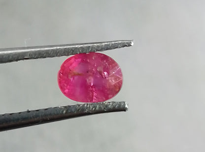 0.71ct Burmese Ruby, 100% Natural Untreated Gem