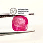 1.12ct IGI Certified Burmese Ruby, 100% Natural Untreated Gem