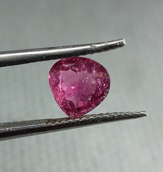 1.29ct Rubellite Tourmaline, 100% Natural Untreated Gem.