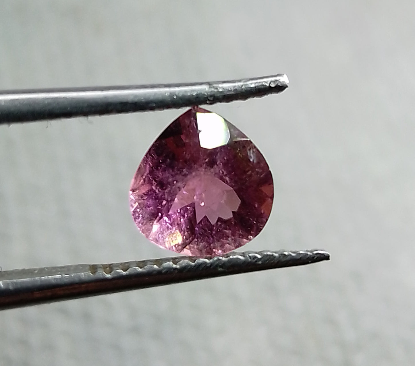 1.19ct Rubellite Tourmaline, 100% Natural Untreated Gem.