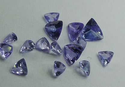 2.01ct Tanzanite Parcel, 100% Natural Gems