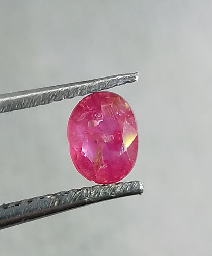 0.71ct Burmese Ruby, 100% Natural Untreated Gem